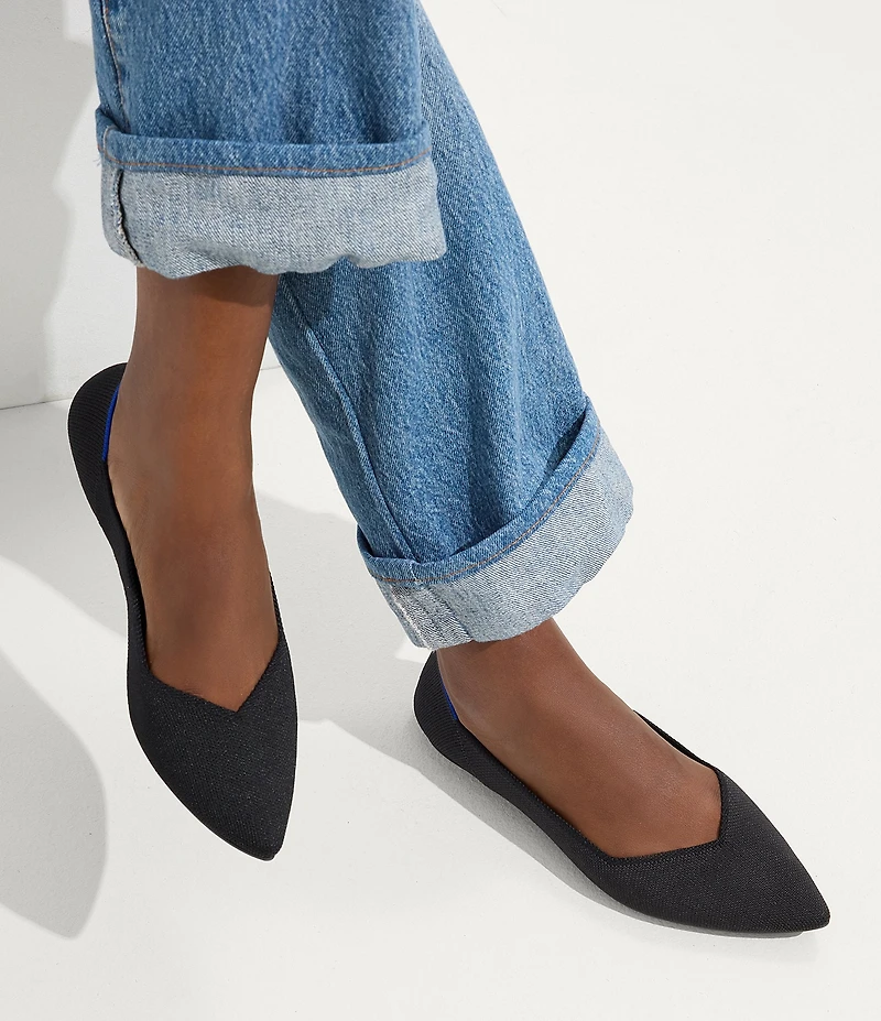 Rothy's The Point II Washable Pointed Toe Ballerina Flats