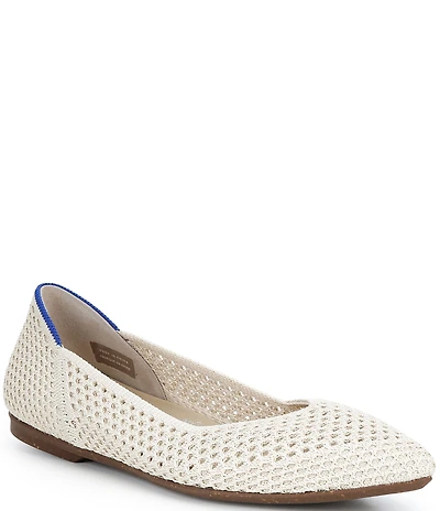 Rothy's The Point II Washable Pointed Toe Ballerina Flats