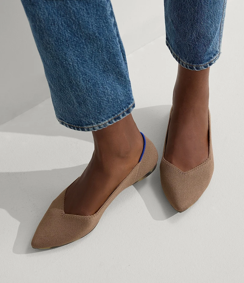 Rothy's The Point II Washable Pointed Toe Ballerina Flats