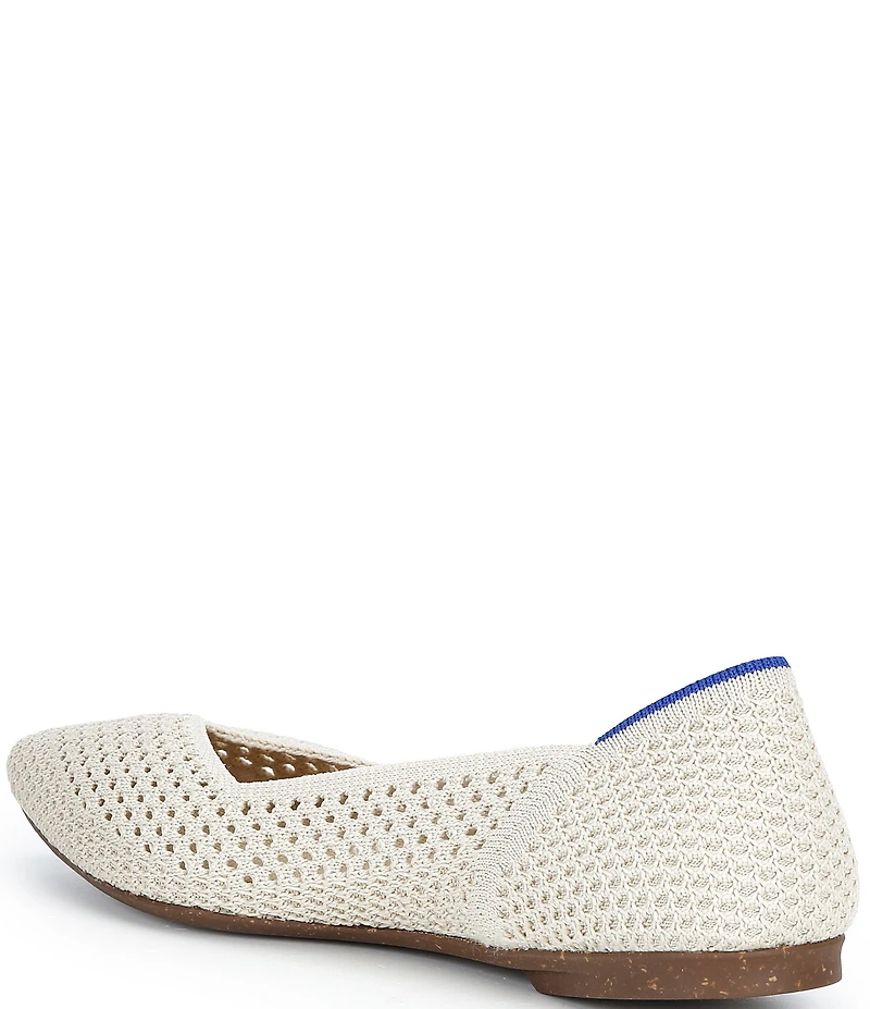 Rothy's The Point II Washable Mesh Pointed Toe Ballerina Flats