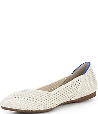 Rothy's The Point II Washable Mesh Pointed Toe Ballerina Flats