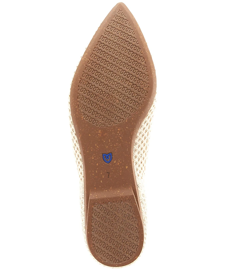 Rothy's The Point II Washable Mesh Pointed Toe Ballerina Flats