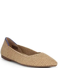 Rothy's The Point II Woven Washable Pointed Toe Ballerina Flats