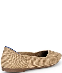 Rothy's The Point II Woven Washable Pointed Toe Ballerina Flats