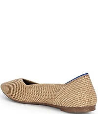 Rothy's The Point II Woven Washable Pointed Toe Ballerina Flats