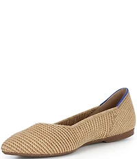 Rothy's The Point II Woven Washable Pointed Toe Ballerina Flats