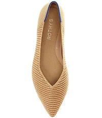 Rothy's The Point II Woven Washable Pointed Toe Ballerina Flats