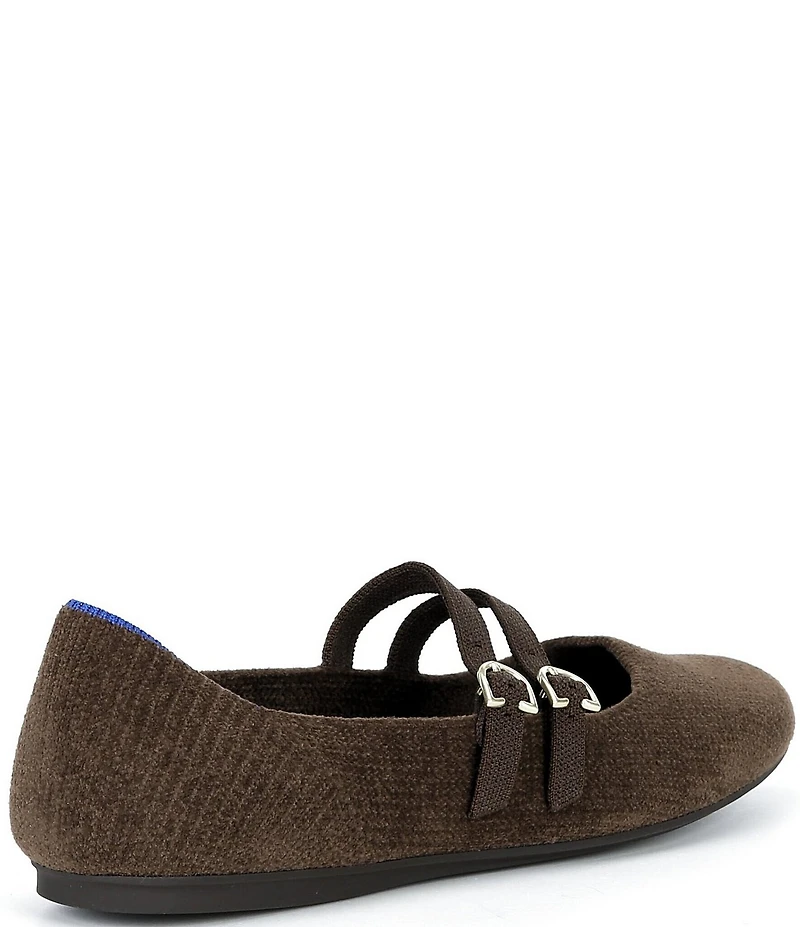 Rothy's The Revelvet Double Buckle Mary Jane Flats