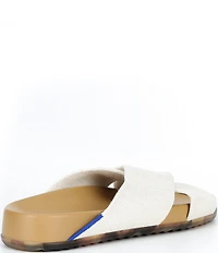 Rothy's The Weekend Knit Cross Strap Slide Sandals