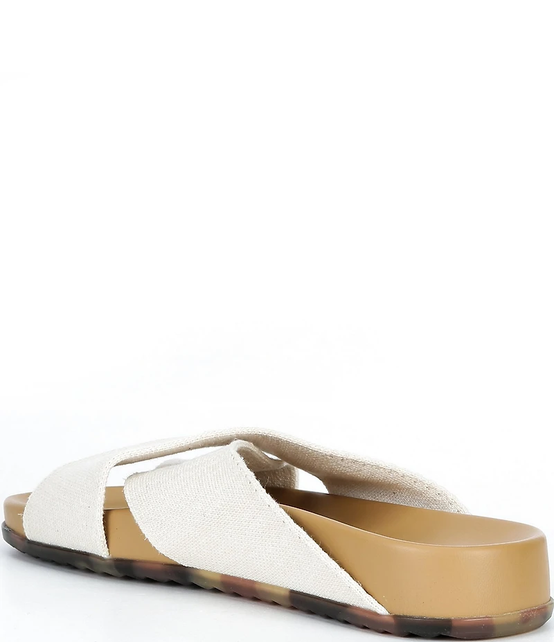 Rothy's The Weekend Knit Cross Strap Slide Sandals