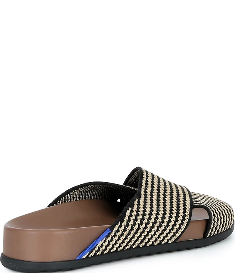 Rothy's The Weekend Knit Cross Strap Slide Sandals