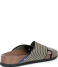 Rothy's The Weekend Knit Cross Strap Slide Sandals