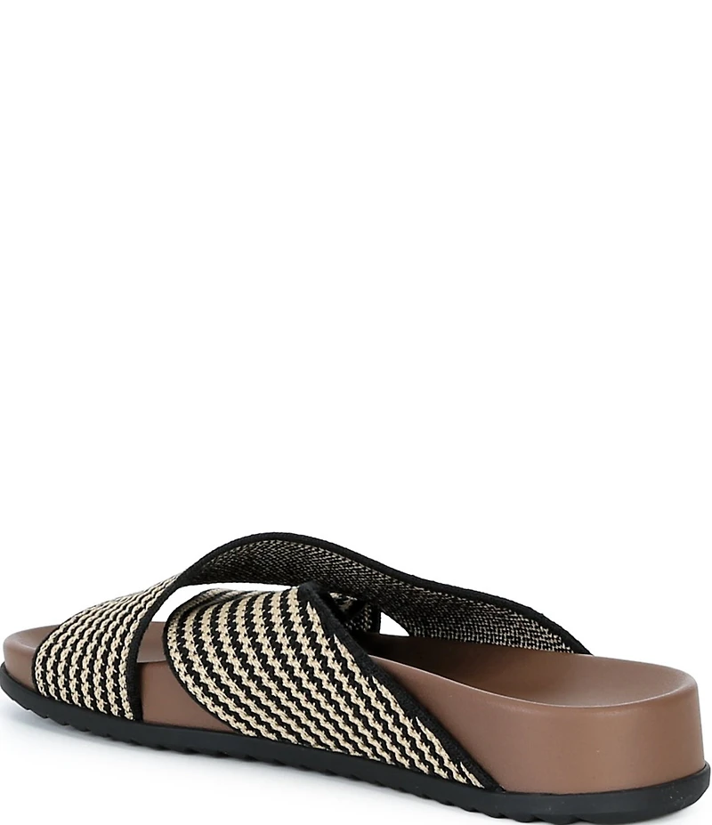 Rothy's The Weekend Knit Cross Strap Slide Sandals