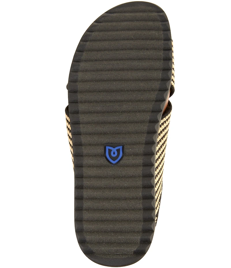 Rothy's The Weekend Knit Cross Strap Slide Sandals