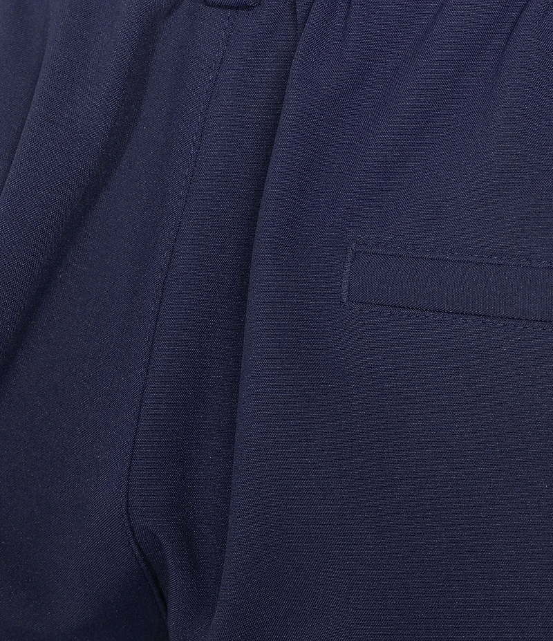 Roundtree & York Performance Flat Front Partial E-Waist 7#double; Shorts