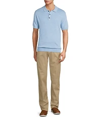 Roundtree & York Short Sleeve Solid Polo Snit
