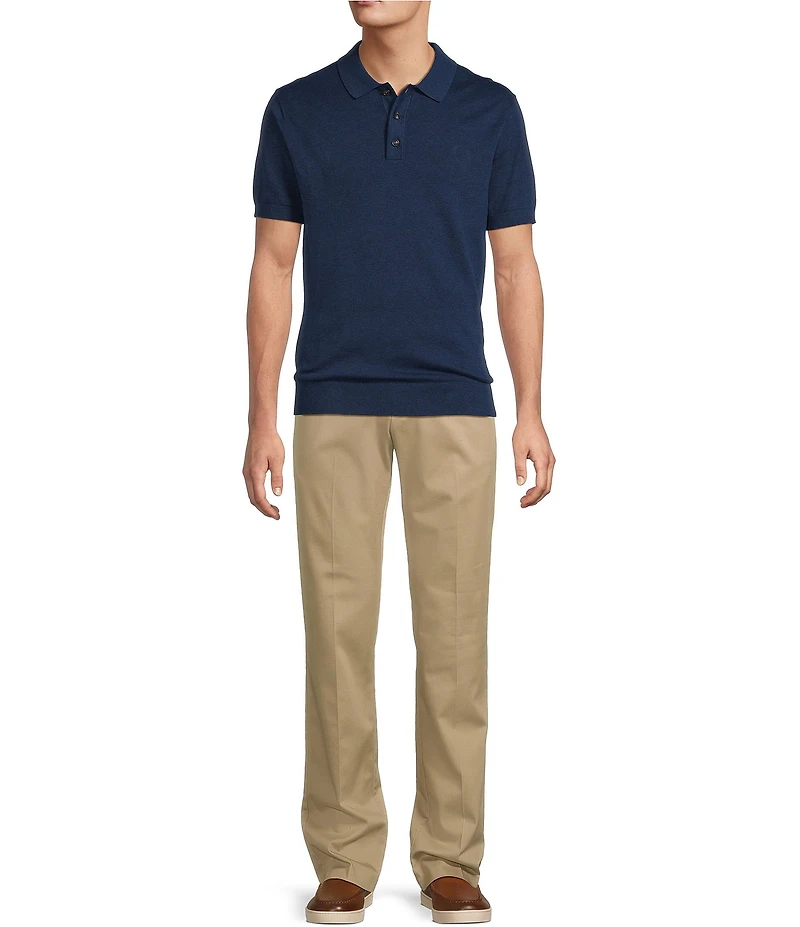 Roundtree & York Short Sleeve Solid Polo Snit