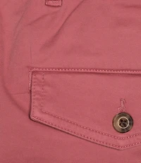 Roundtree & Yorke 6#double; Inseam Flat Front Garment Dyed Elastic Shorts