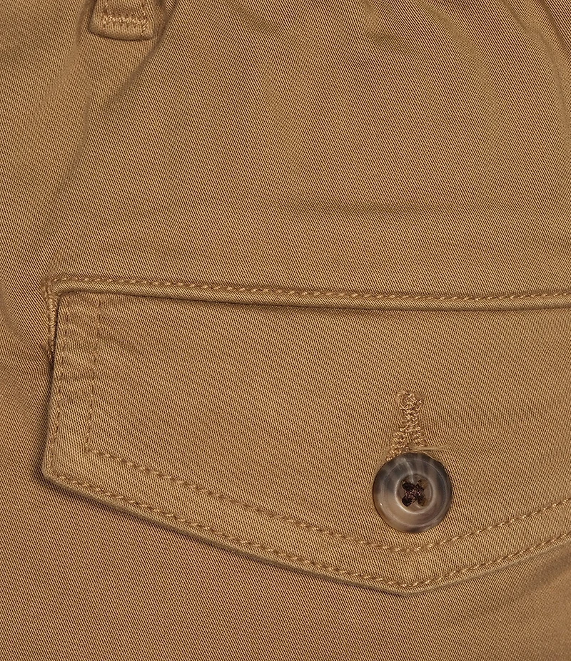 Roundtree & Yorke 6#double; Inseam Flat Front Garment Dyed Elastic Shorts