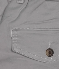 Roundtree & Yorke 6#double; Inseam Flat Front Garment Dyed Elastic Shorts