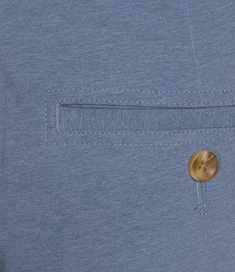 Roundtree & Yorke 7#double; Flat Front Heather Performance Shorts