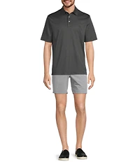 Roundtree & Yorke 7#double; Flat Front Performance Pull On Shorts