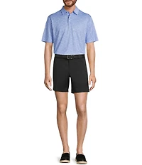 Roundtree & Yorke The Fairway 7#double; Flat Front Performance Shorts