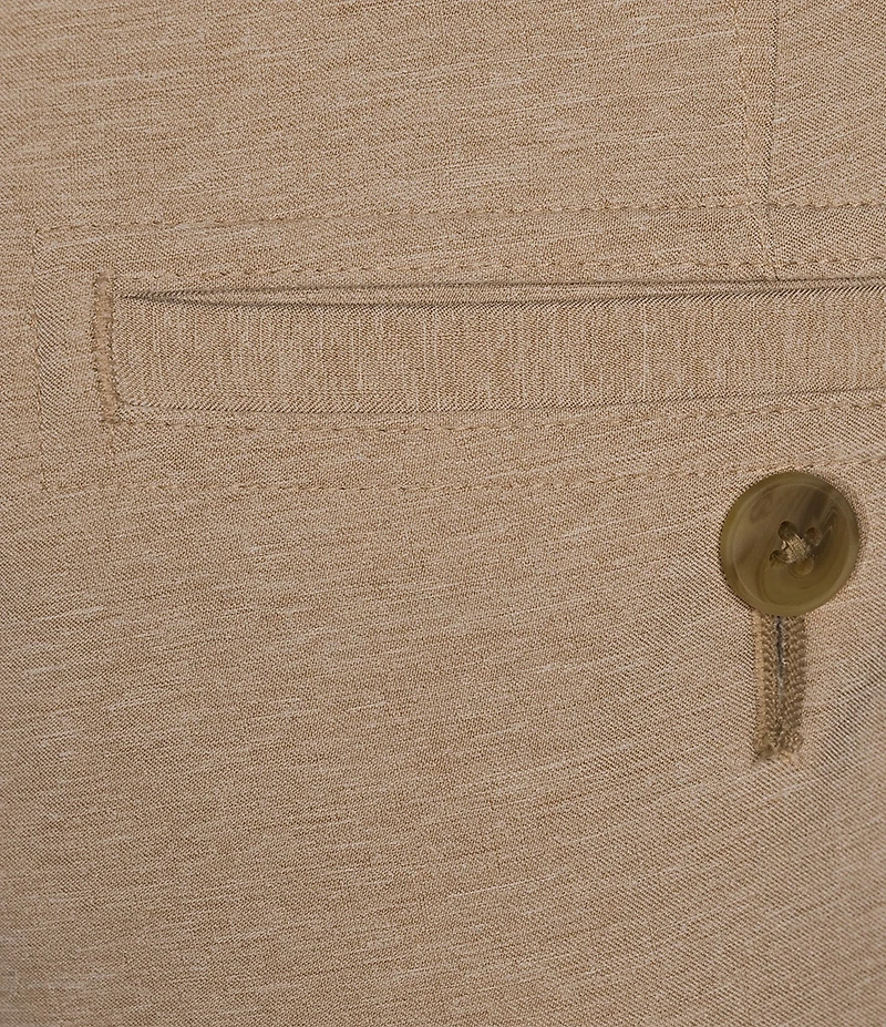 Roundtree & Yorke 7#double; Flat Front Performance Shorts