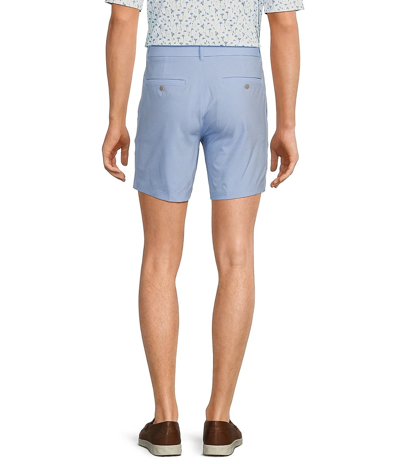 Roundtree & Yorke 7#double; Flat Front Performance Shorts