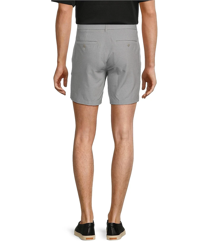 Roundtree & Yorke 7#double; Flat Front Performance Shorts