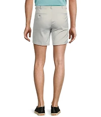 Roundtree & Yorke The Fairway 7#double; Flat Front Performance Shorts