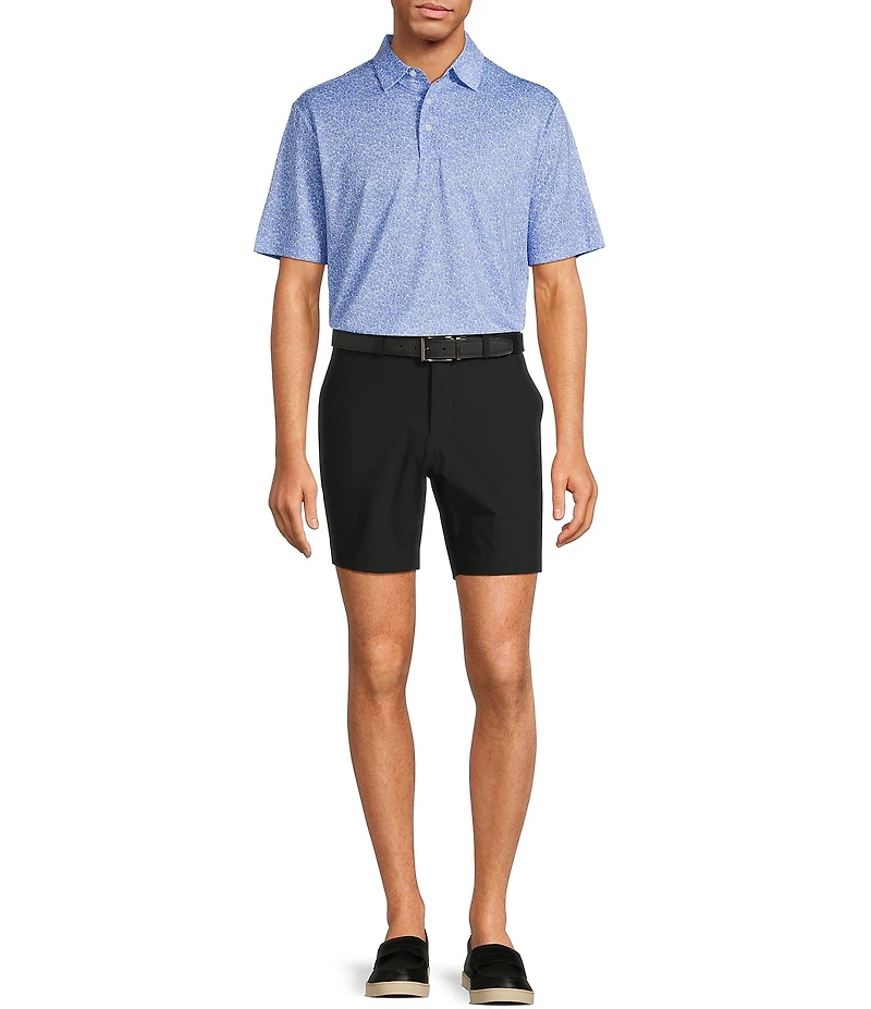 Roundtree & Yorke The Links to Lounge 8#double; Flat Front Performance Pull On Shorts