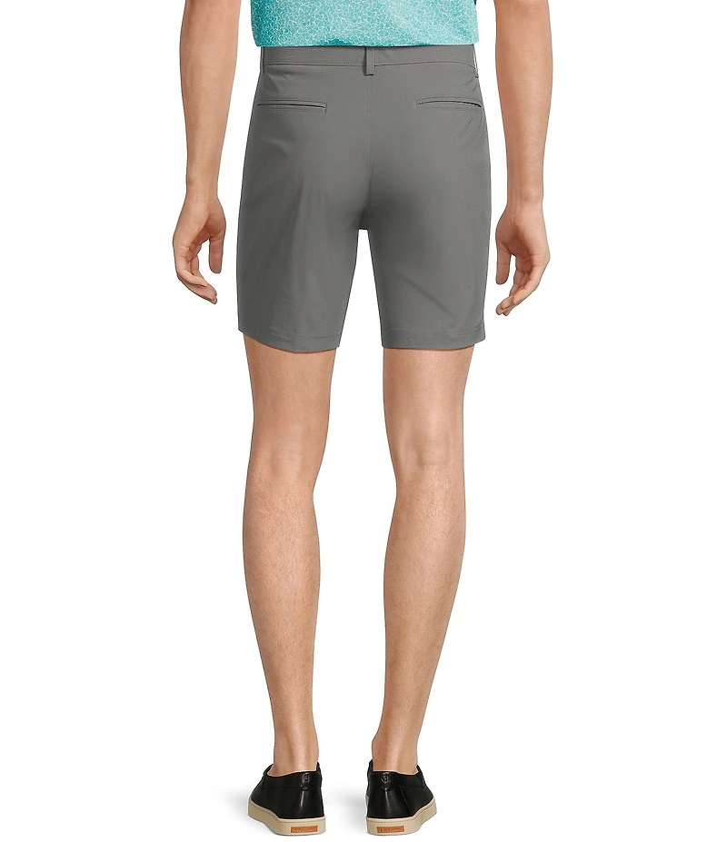 Roundtree & Yorke The Links to Lounge 8#double; Flat Front Performance Pull On Shorts