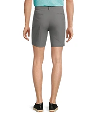 Roundtree & Yorke The Links to Lounge 8#double; Flat Front Performance Pull On Shorts