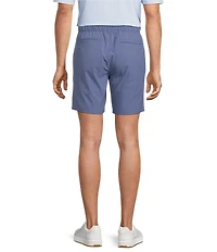 Roundtree & Yorke 8#double; Inseam Flat Front Performance Pull-On Shorts