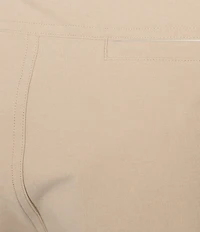 Roundtree & Yorke Solid Flat Front Performance 8#double; Inseam Shorts