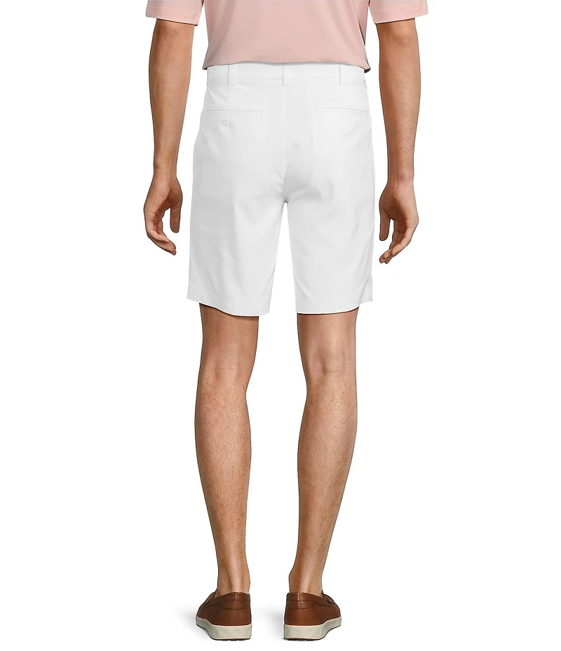 Roundtree & Yorke The Fairway 9#double; Flat Front Classic Fit Performance Shorts