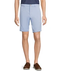Roundtree & Yorke The Fairway 9#double; Flat Front Classic Fit Performance Shorts