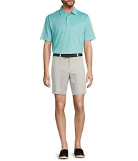 Roundtree & Yorke The Fairway 9#double; Flat Front Performance Shorts