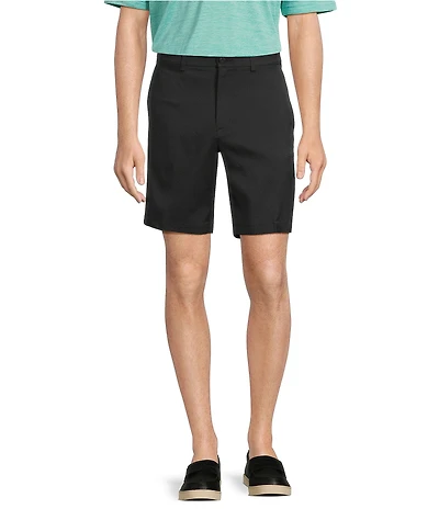 Roundtree & Yorke The Fairway 9#double; Flat Front Performance Shorts