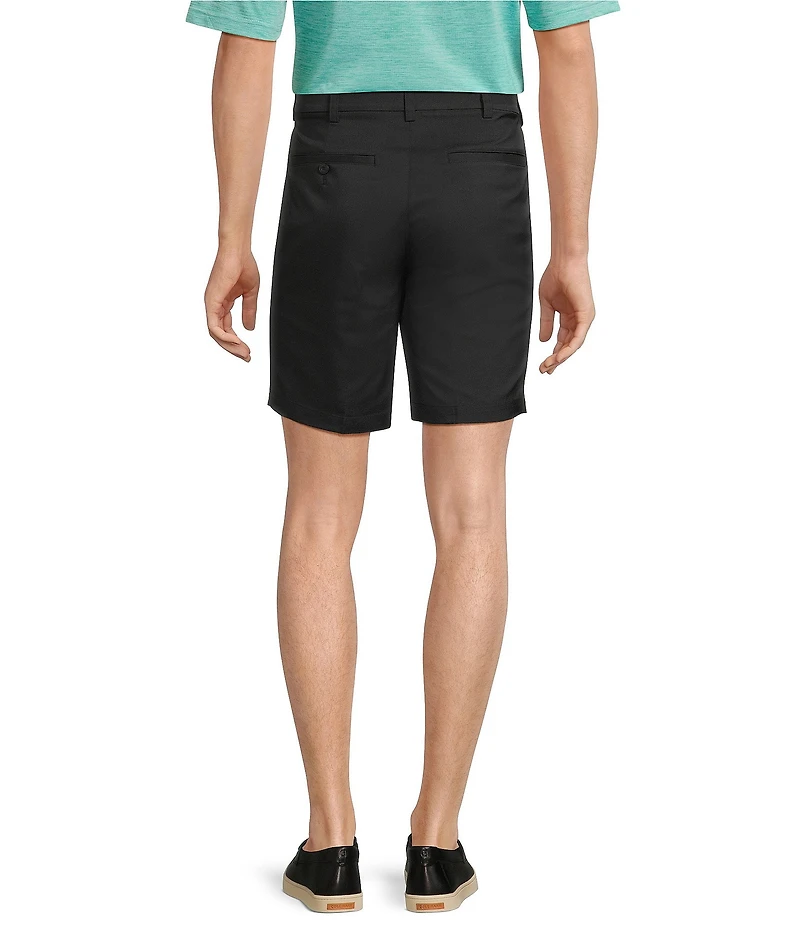 Roundtree & Yorke The Fairway 9#double; Flat Front Performance Shorts