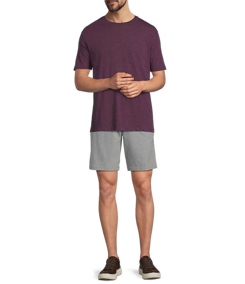 Roundtree & Yorke 9#double; Inseam Heather Performance Shorts