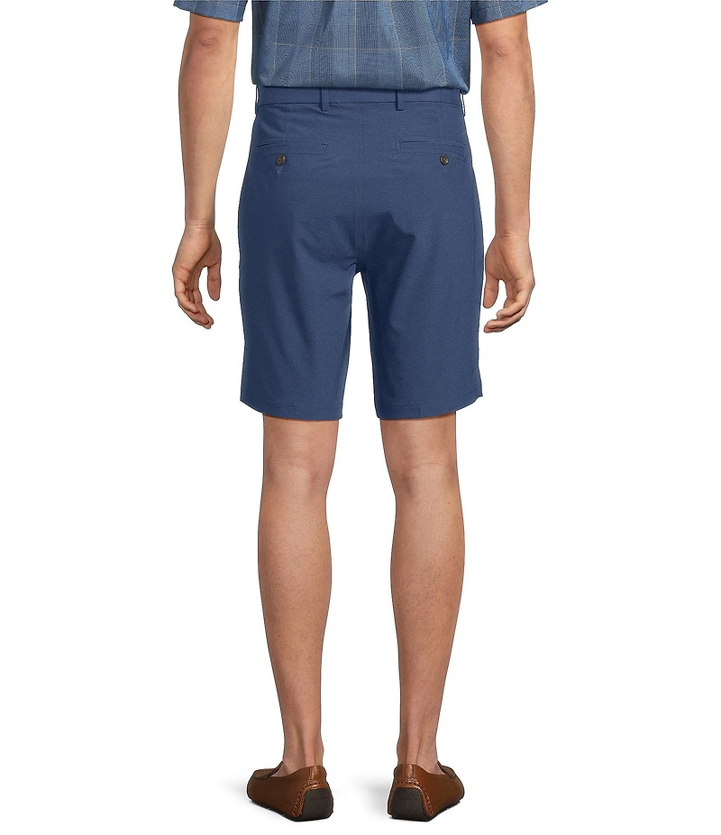 Roundtree & Yorke 9#double; Inseam Heather Performance Shorts