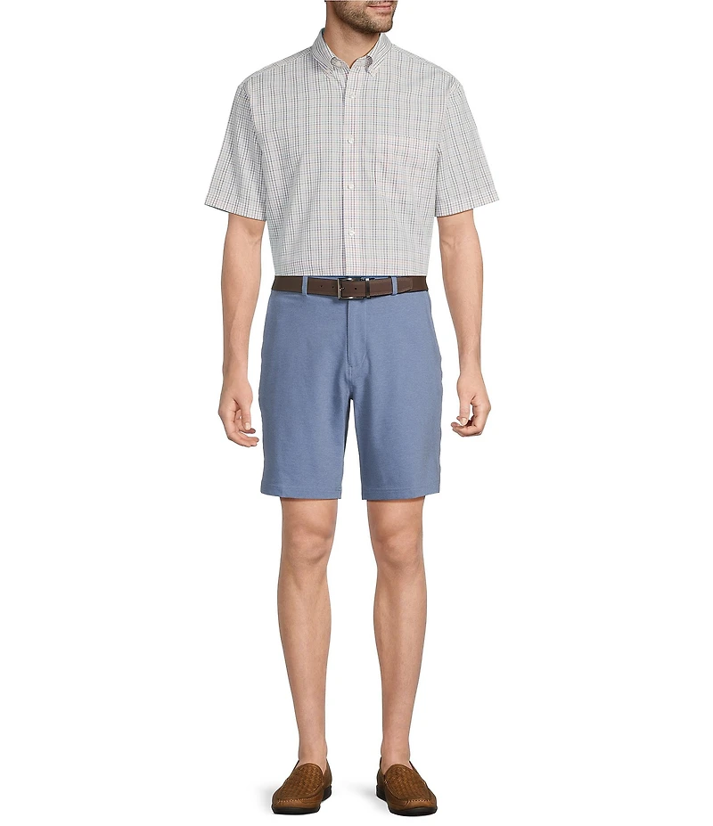 Roundtree & Yorke 9#double; Inseam Heather Performance Shorts