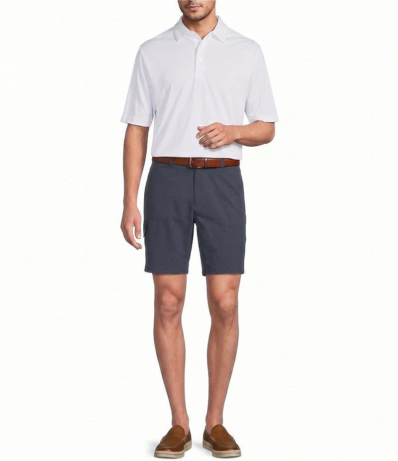 Roundtree & Yorke 8#double; Inseam Performance Cargo Shorts