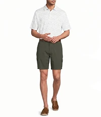 Roundtree & Yorke 8#double; Inseam Performance Cargo Shorts