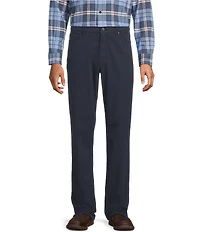 Roundtree & Yorke Andrew Straight Fit 5-Pocket Pants