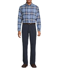 Roundtree & Yorke Andrew Straight Fit 5-Pocket Pants