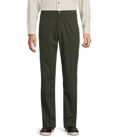 Roundtree & Yorke Andrew Straight Fit 5-Pocket Pants