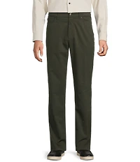 Roundtree & Yorke Andrew Straight Fit 5-Pocket Pants